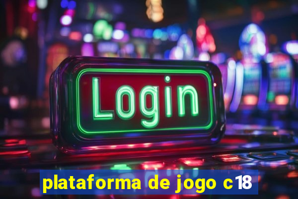 plataforma de jogo c18