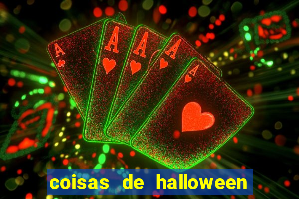 coisas de halloween com f