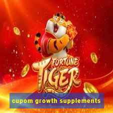 cupom growth supplements