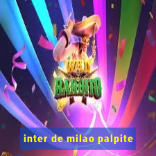 inter de milao palpite